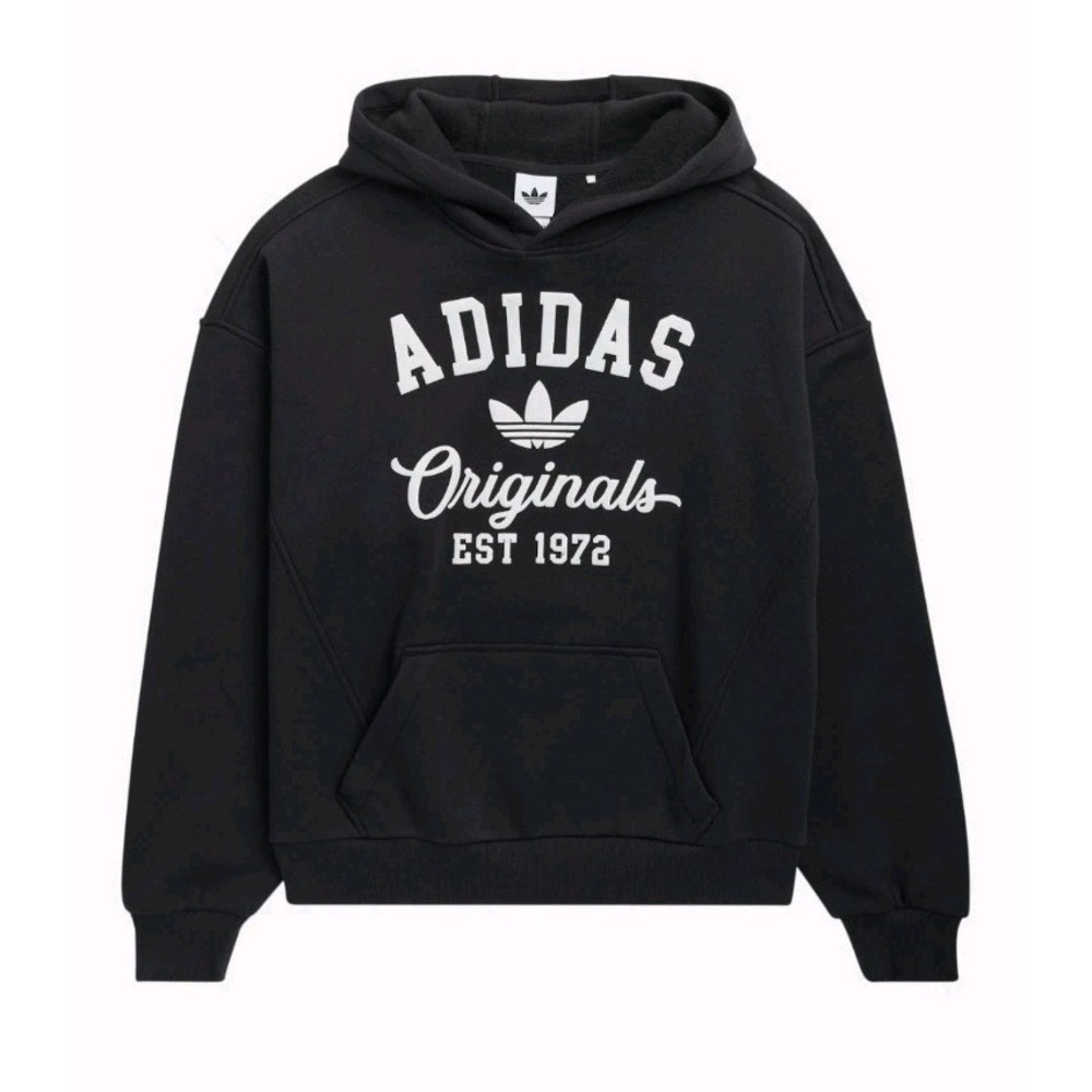 adidas Kids' Varsity Cotton Blend Fleece Hoodie Size Small (Big Kid)